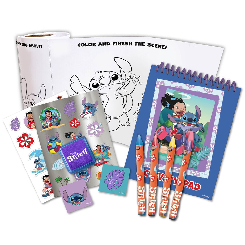 Set papeleria Stitch Disney