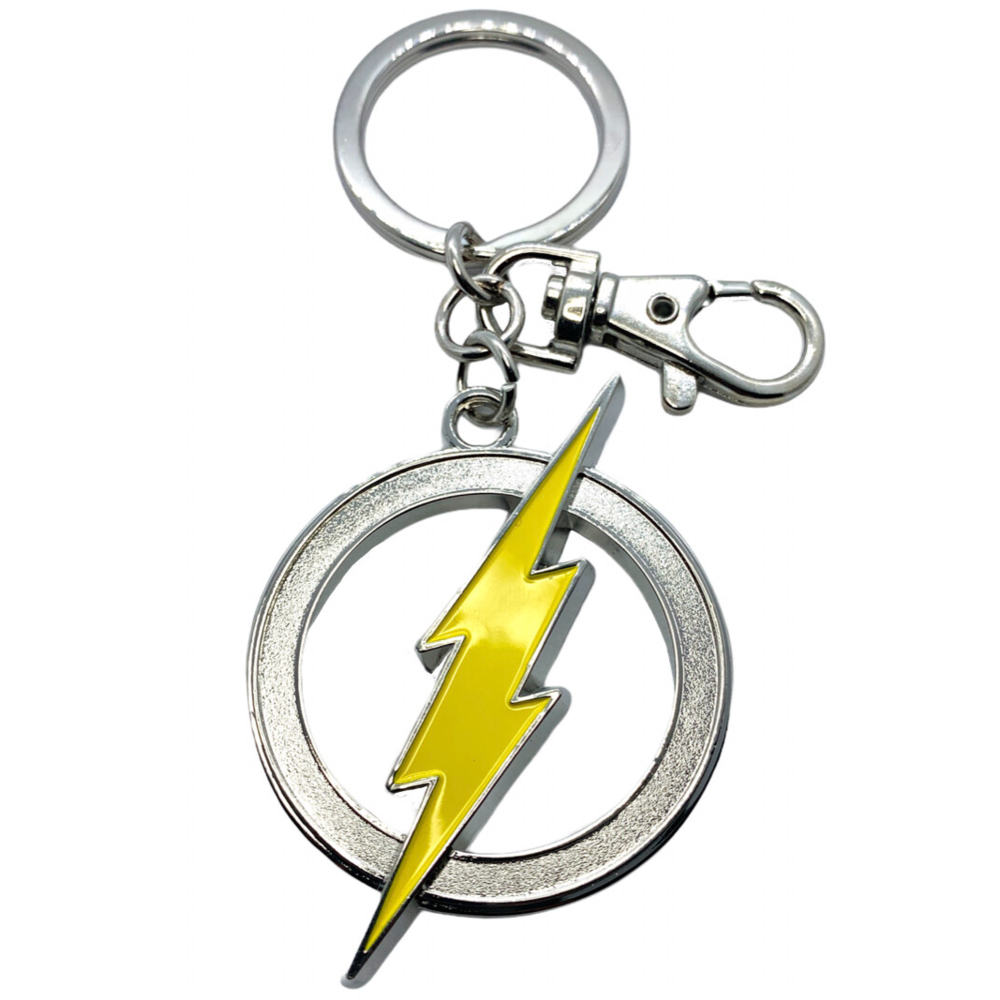 Llavero Logo Flash Marvel 6cm
