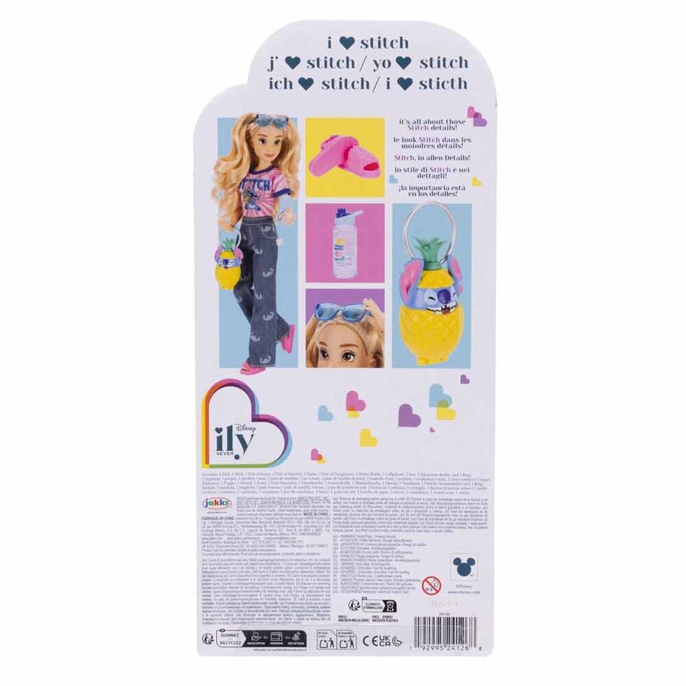Muñeca Fashion Doll Stitch Disney ily 4Ever 25cm