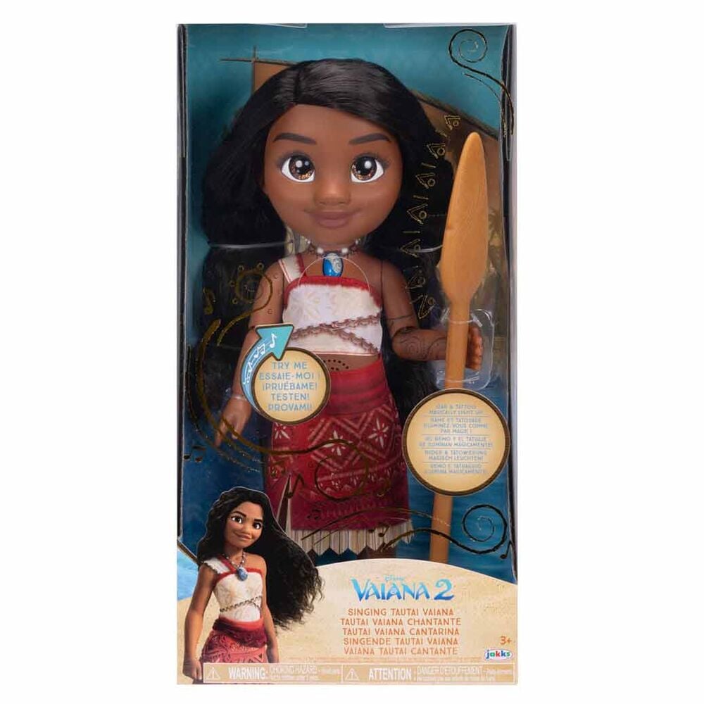 Muñeca Vaiana Moana 2 Disney 38cm sonido