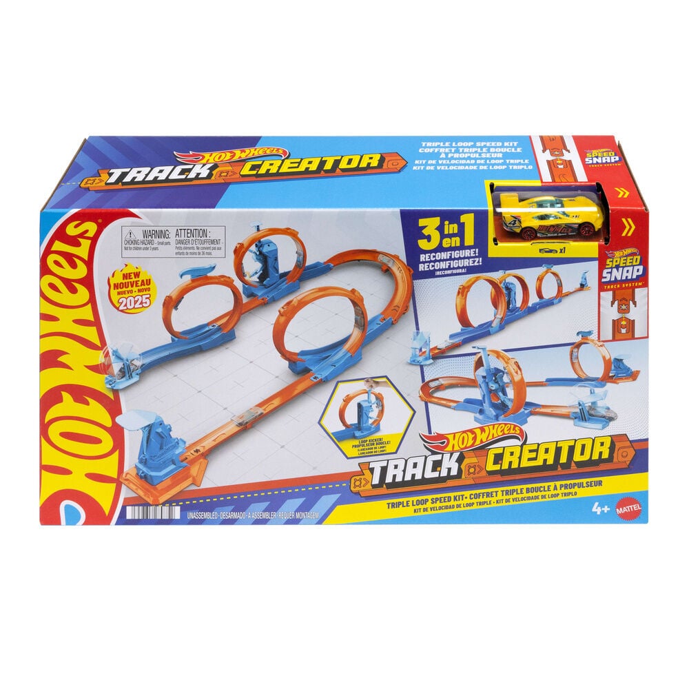 Pista Tripe Loop Hot Wheels