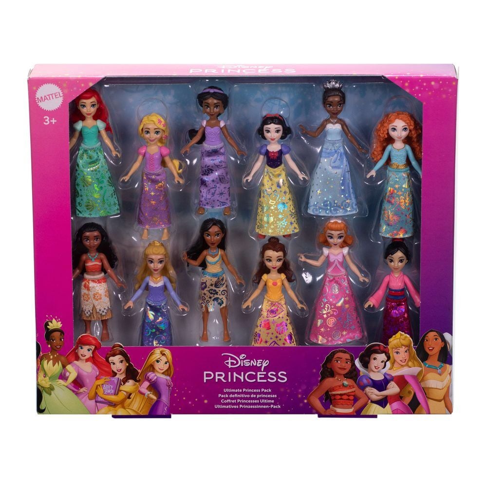 Blister 12 figuras Princesas Disney