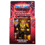 Figura Man-At-Arms Bumblebee Transformers Masters of the Universe 14cm