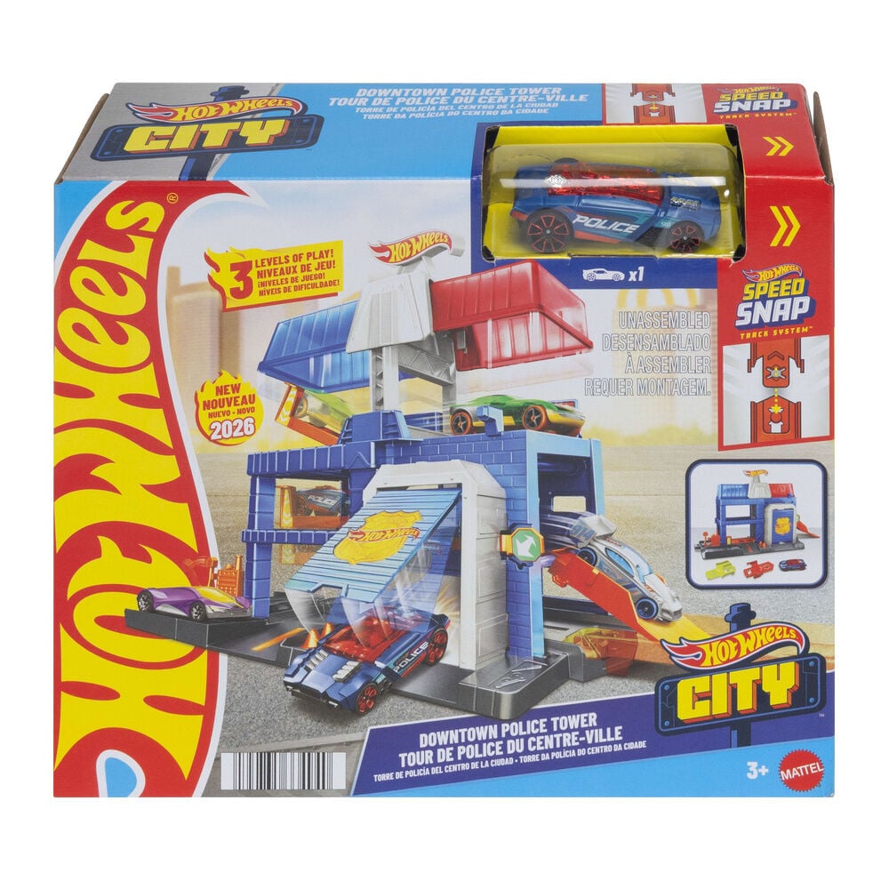 Comisaria Policia Hot Wheels City