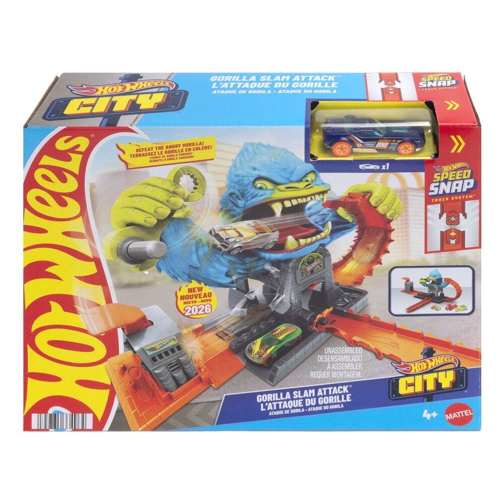 Ataque de Gorila Hot Wheels City