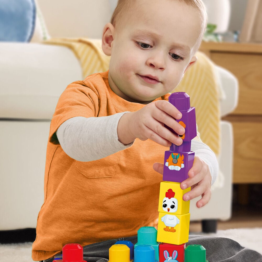 Tractor Animalitos Encajables MEGA Bloks 30pzs