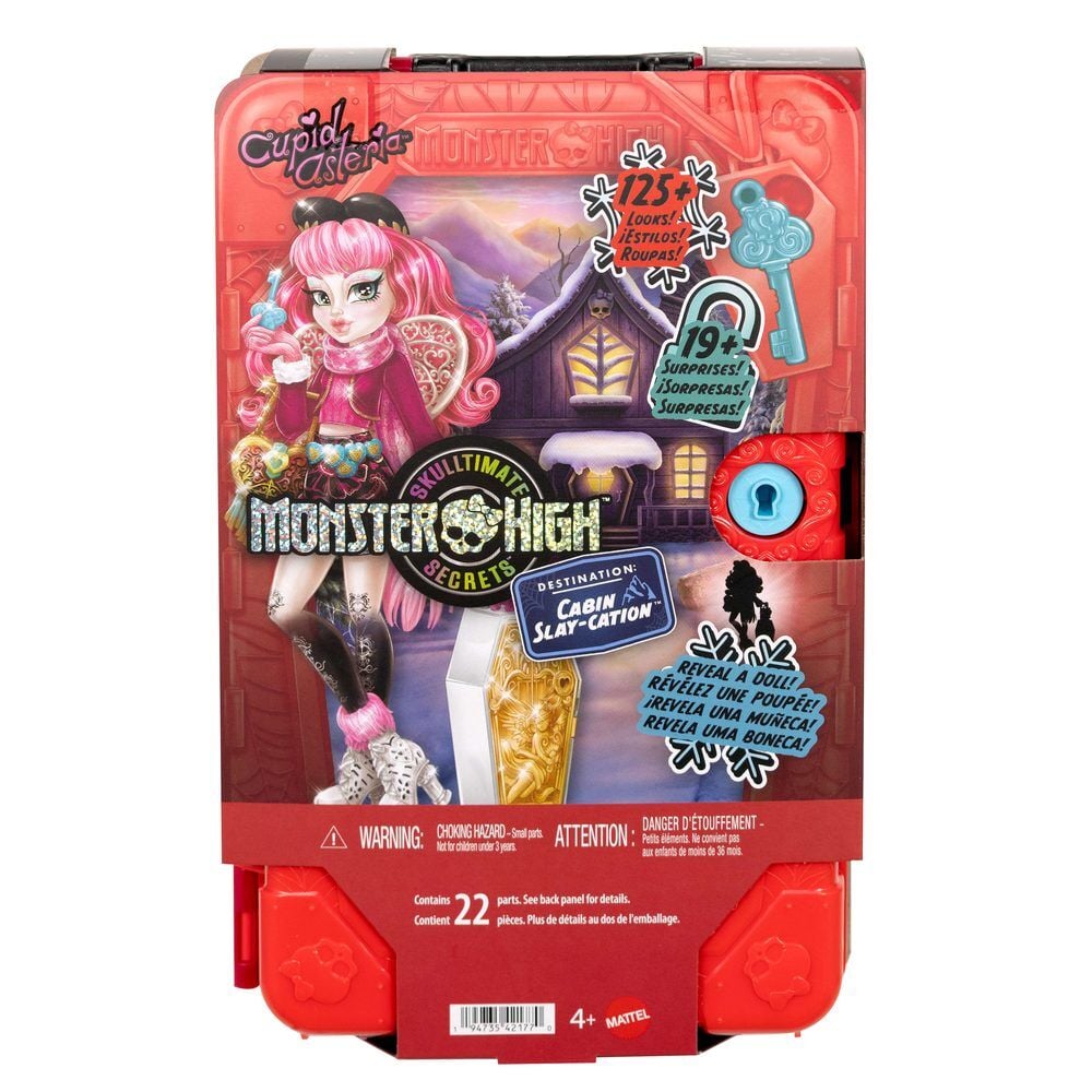 Muñeca Cupid Asteria y Armario Skulltimate Secrets Monster High