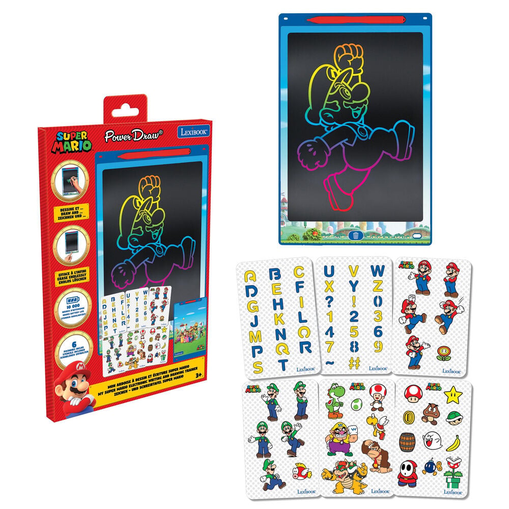 Tableta Tinta Electronica Super Mario Bros Nintendo