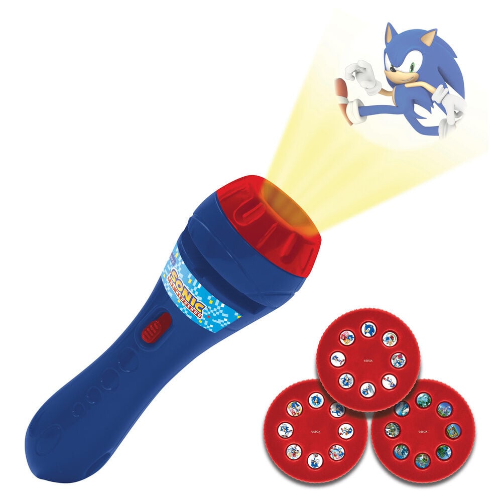 Linterna Proyector Sonic the Hedgehog
