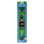 Reloj Digital LED Pitufos