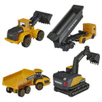 Set 5 vehiculos construccion Volvo