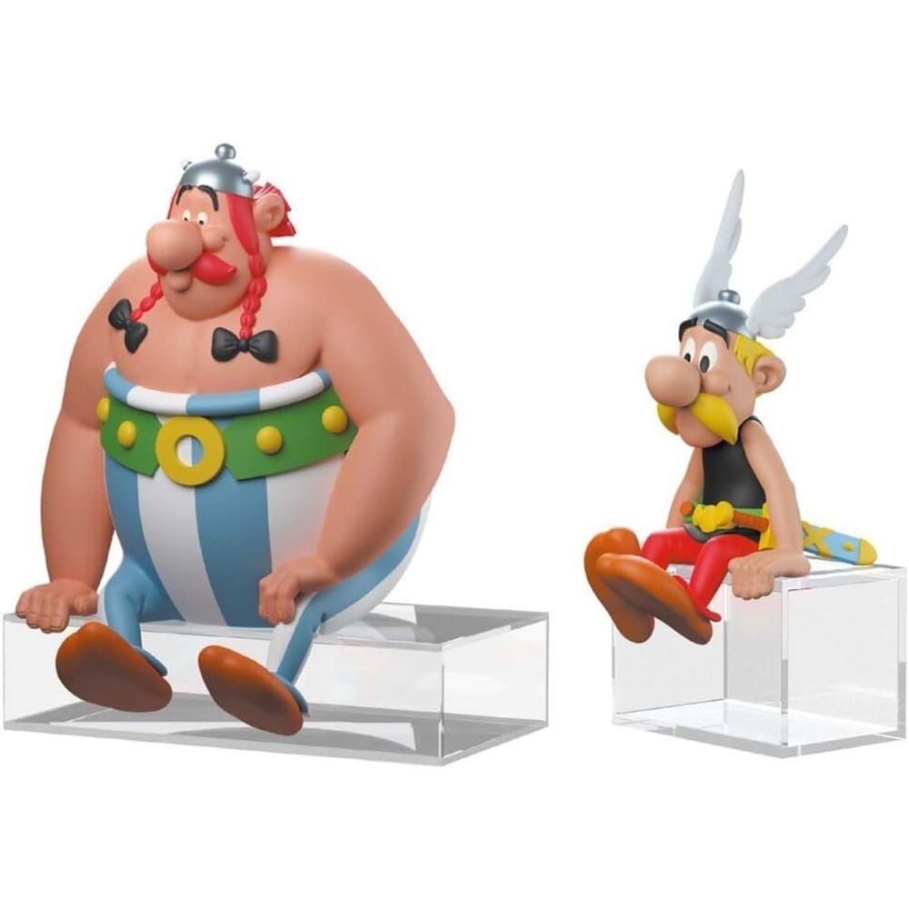 Set 2 Figuras Asterix y Obelix 12cm