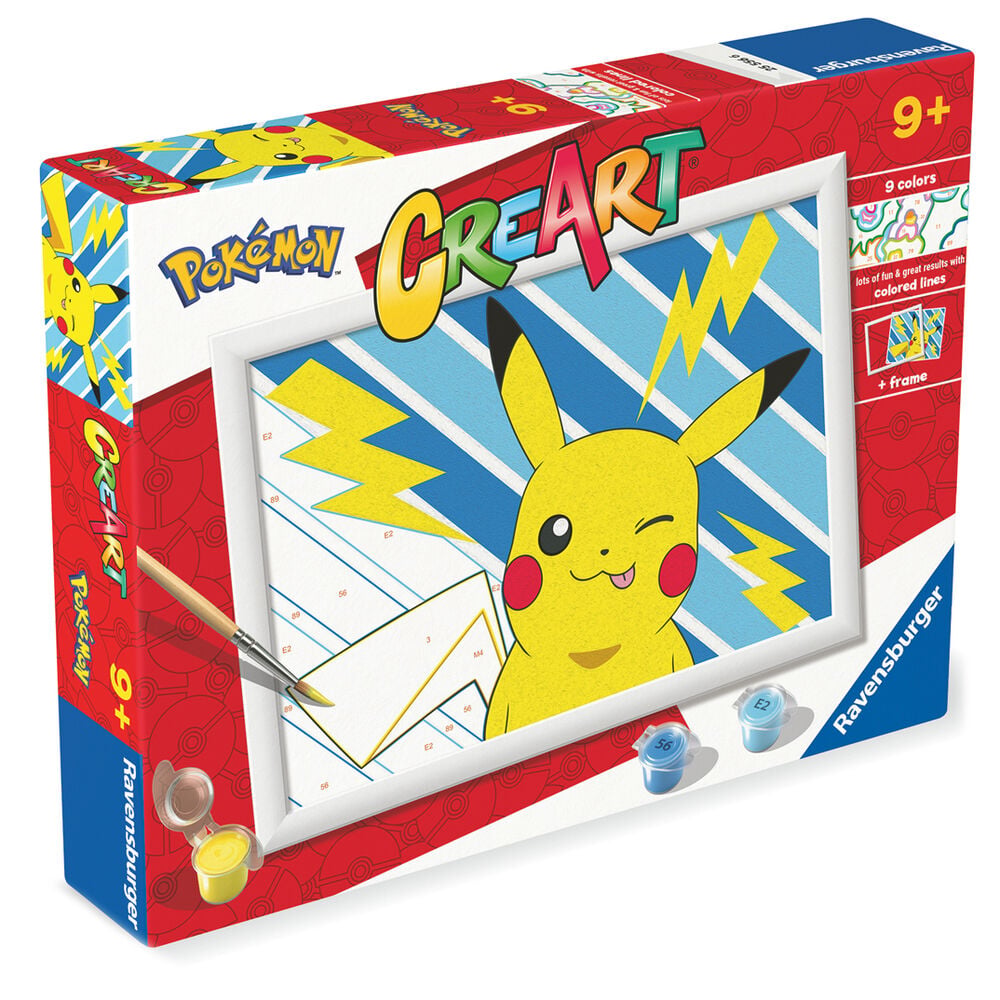 Kit de pintura CreArt Pikachu Pokemon