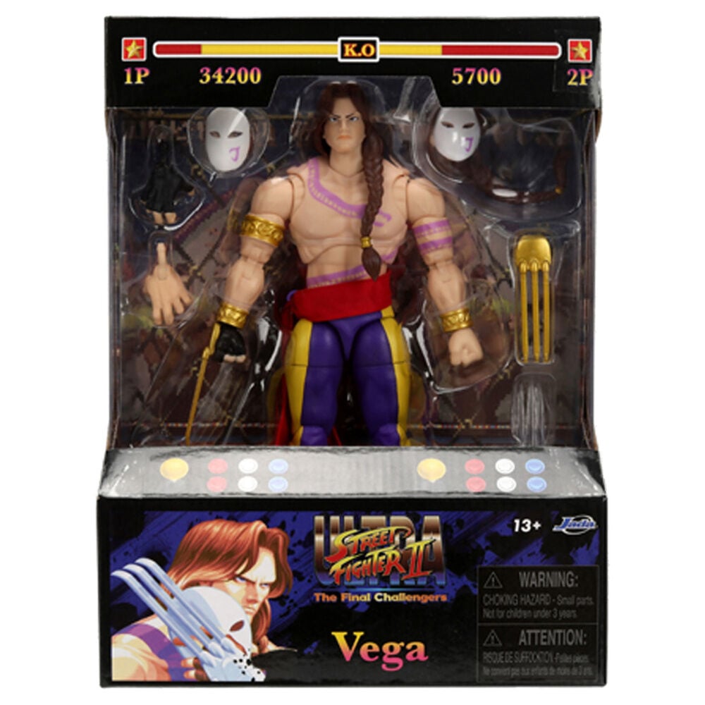Figura Vega Street Fighter II 15cm