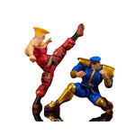 Blister 2 figuras Guile y Bison Street Fighter II 15cm