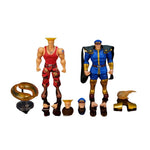 Blister 2 figuras Guile y Bison Street Fighter II 15cm
