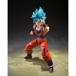Figura S.H.Figuarts Super Saiyan God Super Saiyan Son Goku Blue Power Transcending Limits Dragon Ball Super 14,5cm
