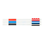 Set 3 boligrafos gel Lego