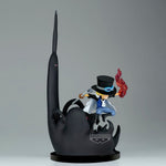 Figura world collectable Sabo & Five Elders One Piece 14cm