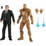 Blister 2 figuras Happy Hogan and Iron Man Mark XXI Iron Man 3 The Infinity Saga Marvel 15cm
