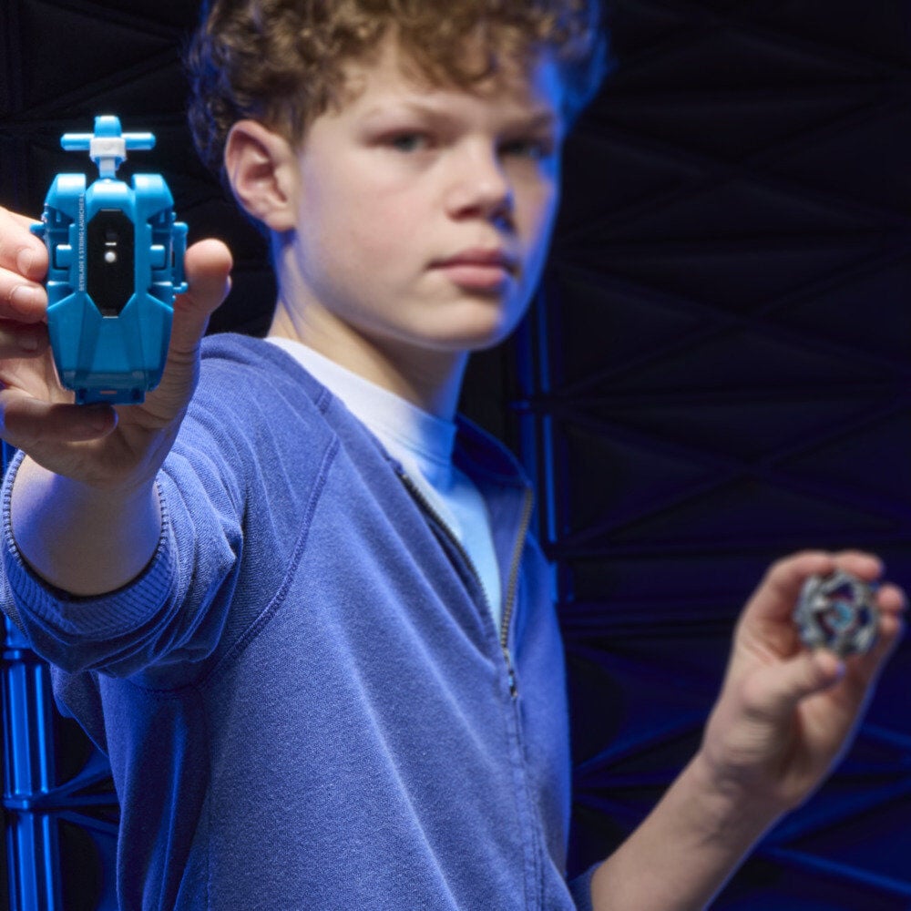 Set Premium lanzador con cuerda y top Cobalt Dragoon 2-60C Beyblade X
