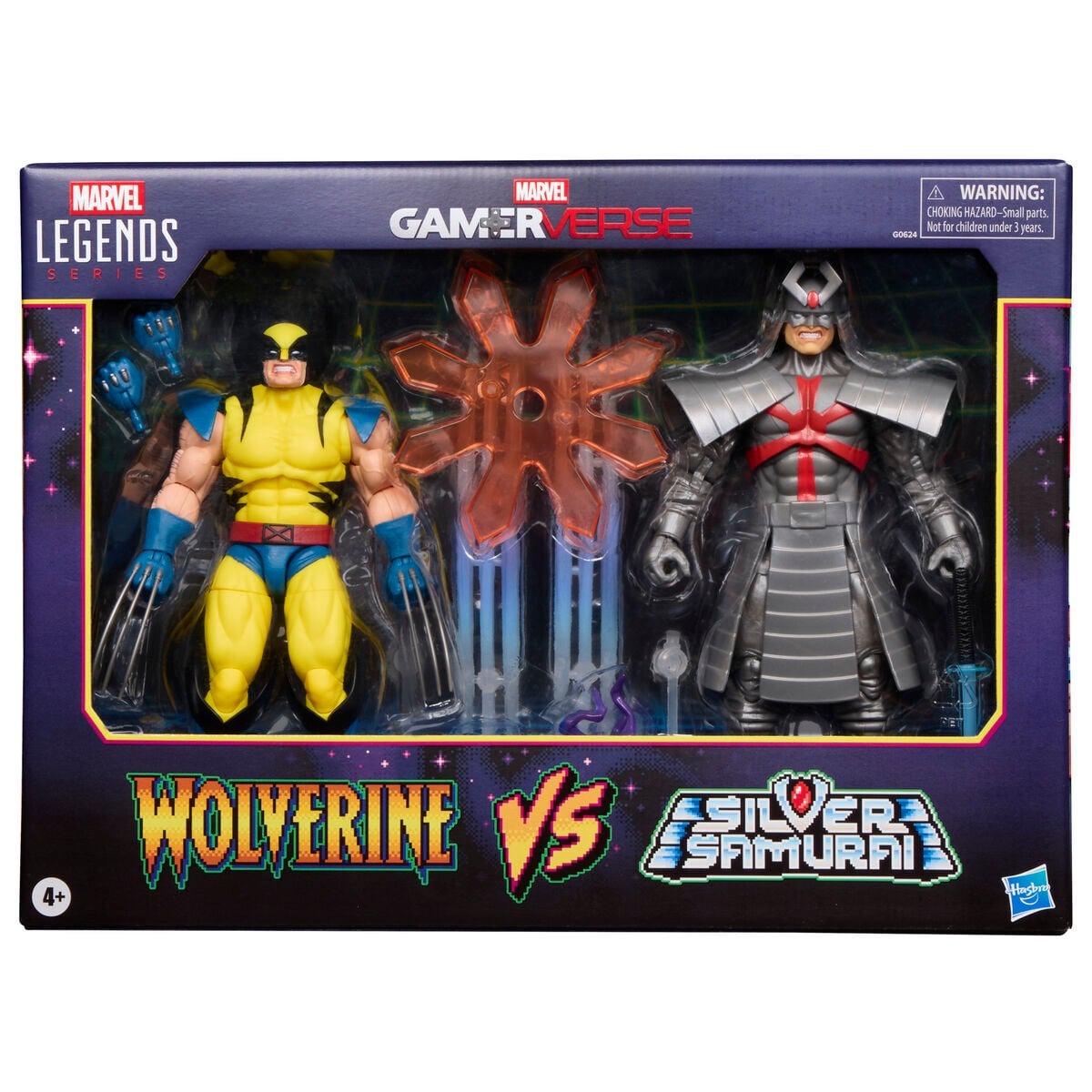 Blister 2 figuras Wolverine & Silver Samurai Gameverse Marvel Legends 15cm