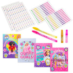 Set Glitter Barbie
