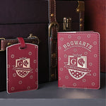Portapasaportes + etiqueta equipaje Gryffindor Harry Potter