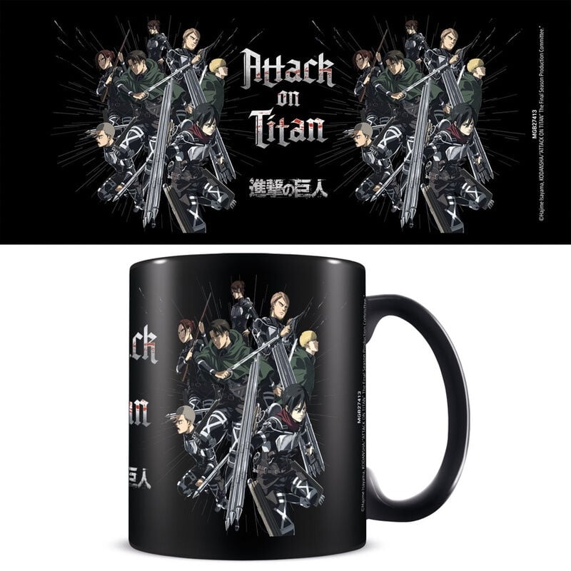 Taza Attack On Titan 315ml