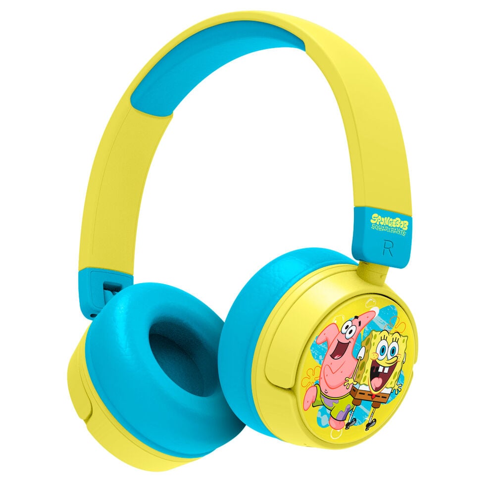 Auriculares inalambricos infantiles Bob Esponja