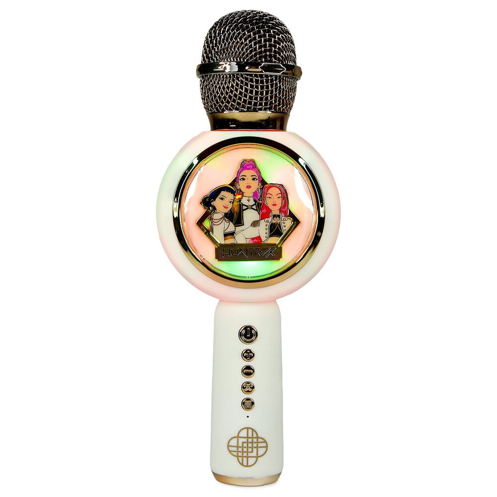 Microfono altavoz LED Golden Kpop Demon Hunter