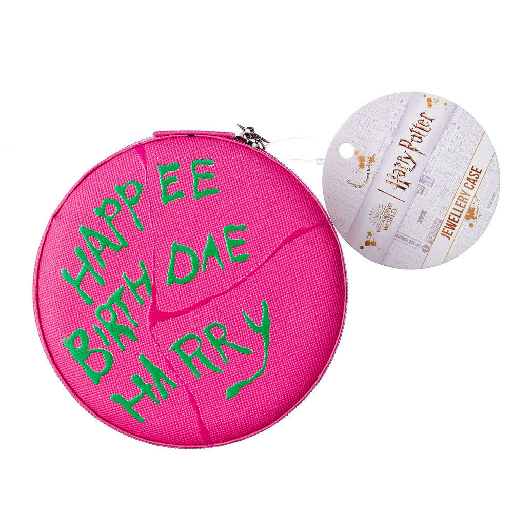 Caja de Joyeria Tarta de cumpleaños Happee Harry Potter