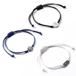 Set 3 Pulseras Amistad Real Madrid