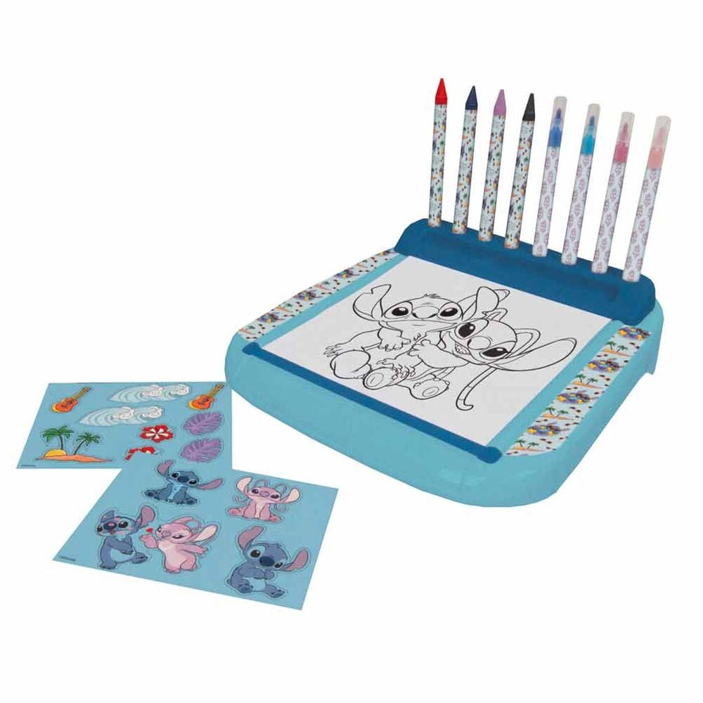 Estacion Dibujo Roll & Go Stitch Disney