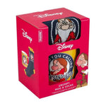 Set taza y calcetines Gruñon Blancanieves y los siete enanitos