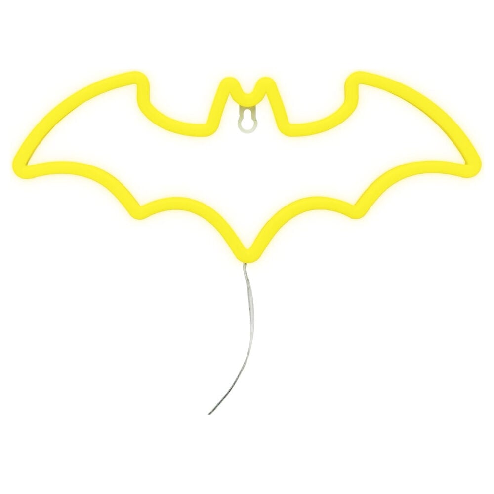Luz LED neon pared Batman