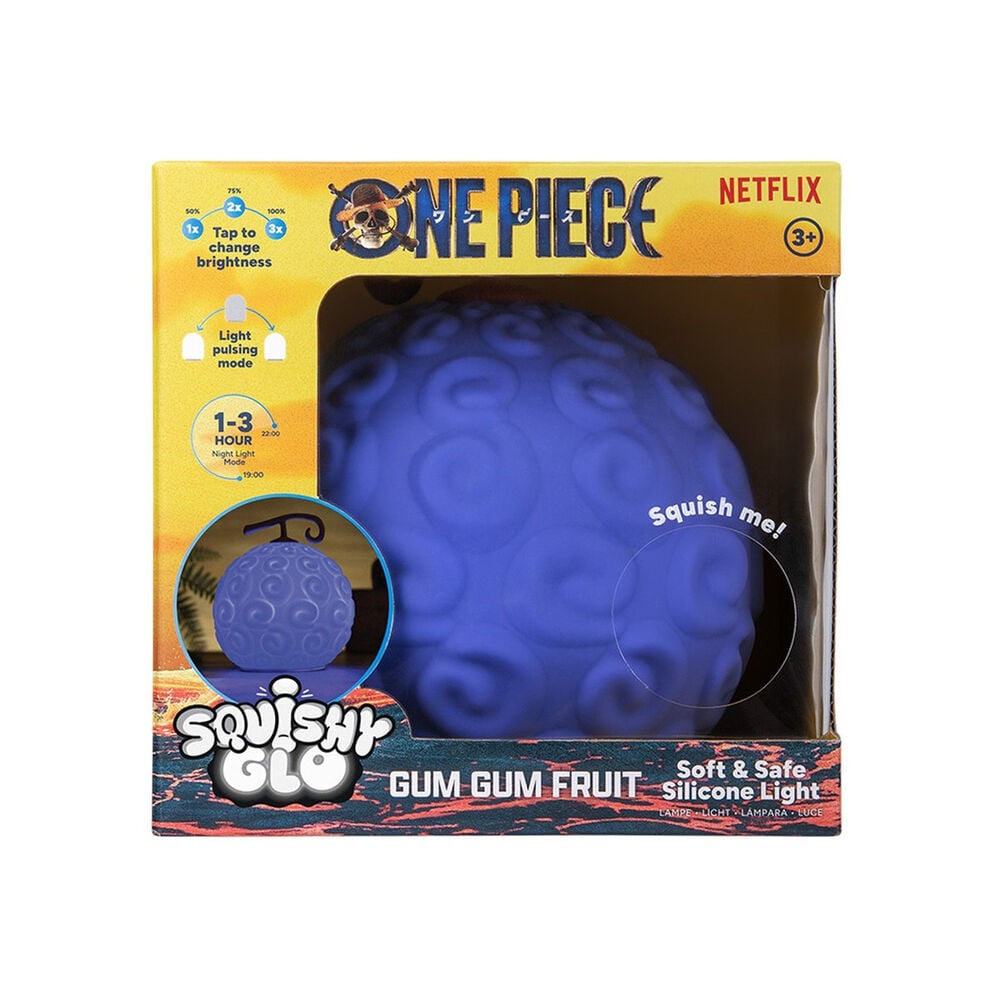 Lampara Squishy Fruta Gomu Gomu One Piece