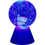 Lampara LED purpurina Hello Kitty