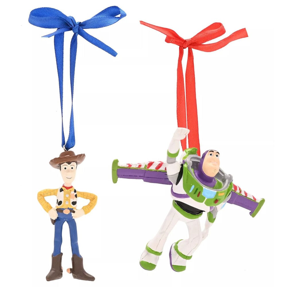 Set 2 Adornos de Navidad Toy Story Disney Pixar