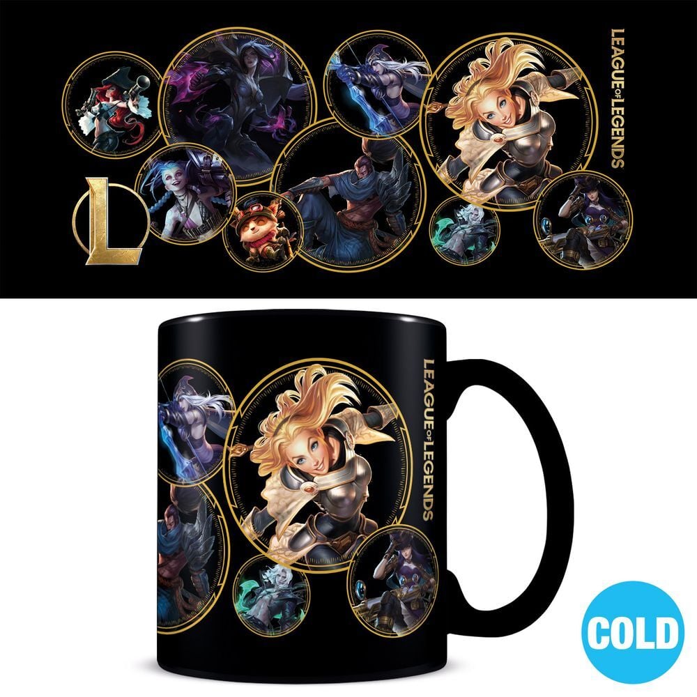Taza termocolora League of Legends