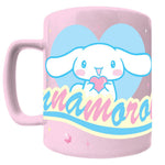 Taza funda de peluche Cinnamoroll Hello Kitty 440ml