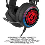 Auriculares gaming Vengadores Avengers Marvel