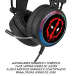 Auriculares gaming Deadpool Marvel