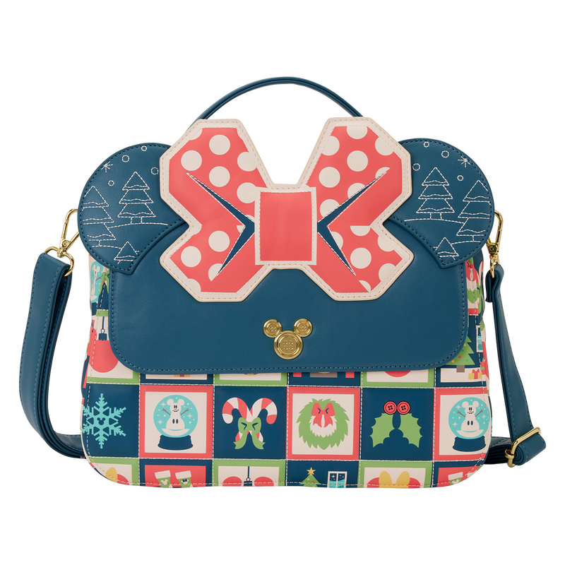 Bolso bandolera Mickey Holiday Disney Loungefly