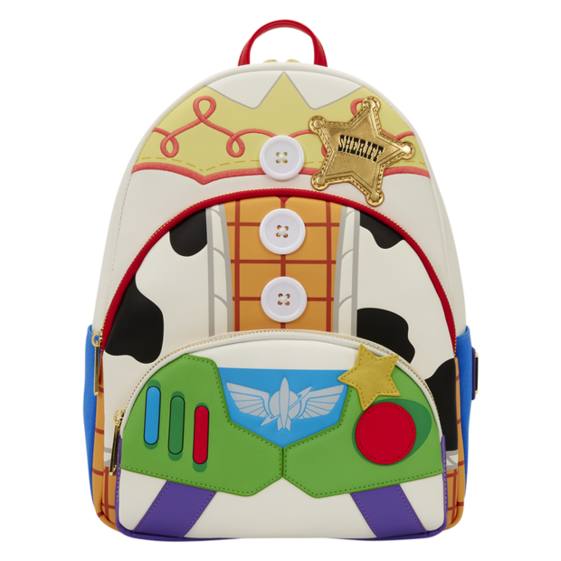 Mochila Jessie, Woody & Buzz Lightyear Toy Story 5 Disney Pixar Loungefly 31cm