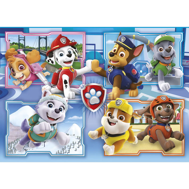 Puzzle Patrulla Canina Paw Patrol 2x60pzs