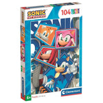 Puzzle Sonic the Hedgehog 104pzs