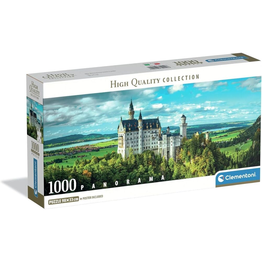 Puzzle Panorama The Neuschwanstein Castle High Quality 1000pzs