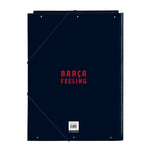 Carpeta folio 3 solapas F.C.Barcelona