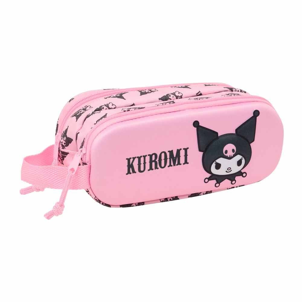 Portatodo 3D Kuromi Hello Kitty doble